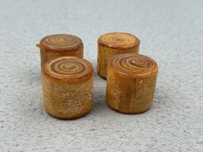 Rawhide Hammer Mallet Face Replacement Lot of 4 Pcs 1-3/8" - Image 1 of 4