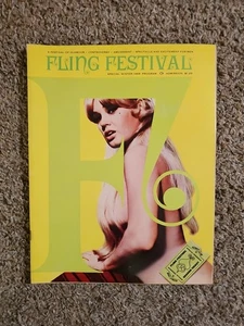 fling festival Mens Magazine special winter 1968 program - Picture 1 of 4