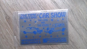 Daytona Trophy Car Show Plaque Aluminum Brooklyn Park Hyundai - Picture 1 of 2