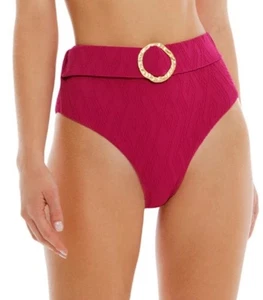 Cosita Linda Bikinihose mit hoher Taille Magenta Größe S Neu ohne Etikett - Bild 1 von 6