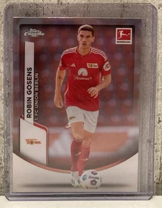 23/24 Topps Chrome BuLi - REFRACTOR Card - Robin Gosens Union Berlin no Auto - Bild 1 von 2