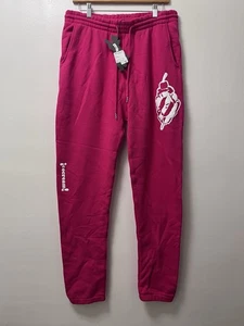 ICECREAM CHIEF PINK SWEATPANTS MAZARINE MEN’S LARGE NWT - Picture 1 of 11