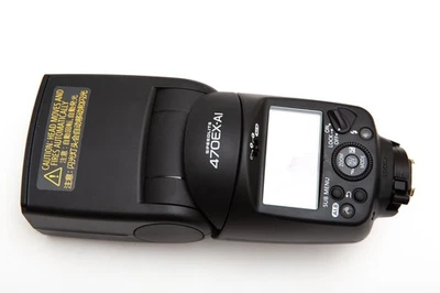 Canon Speedlite 470EX AI External Flash 1957C002 - PARTS / REPAIR / DAMAGED - Image 1 of 4