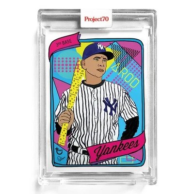 Topps PROJECT 70 ALEX RODRIGUEZ by Brittney Palmer card 14 IN-HAND! - Image 1 of 2