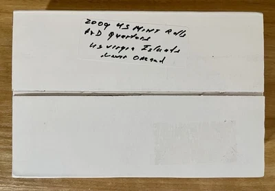 2009 U.S. Virgin Islands Territories Quarters P&D Mint Rolls Sealed Box! R67 🔥 - Image 1 of 4