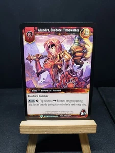 2013 World of Warcraft TCG: Timewalkers Alundra Sin'dorei Timewalker #11 - Picture 1 of 2