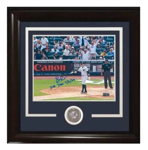 Ben Rice Signed 8x10 Framed Photo Yankees 3 HR 7 RBI Game Mint Auto Steiner COA - Picture 1 of 7