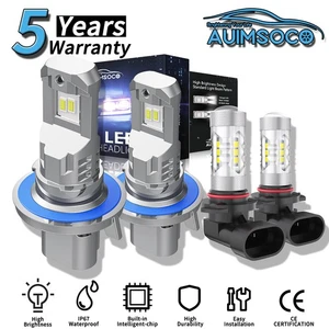 For Ford Explorer Sport Trac 2007-2010 4x LED Headlight Bulbs High Low Fog Beam - Picture 1 of 16