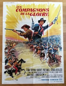 COMPAGNONS GLOIRE sam peckinpah western affiche cinema originale 160x120 '65 - Imagen 1 de 1