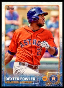 2015 TOPPS #347 DEXTER FOWLER HOUSTON ASTROS - Picture 1 of 2