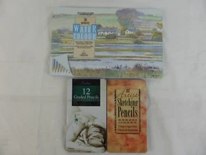 Derwent Spectrum Grading Sketching and Watercolour Pencils x3 Trays Barely Used - Picture 1 of 9