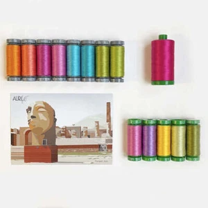 Aurifil Thread HOUSE COLLECTIONS (ACLAB1-3) 14 Spools - 40wt & 28wt - Picture 1 of 1