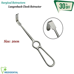 Chirurgische Wundhaken Oral Surgery Cheek Retractor Lenganback Zahnheilkunde New - Picture 1 of 4