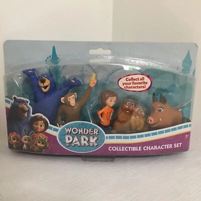 WONDER PARK MOVIE Character 5 Pack Set June Greta Boomer Peanut Gus Cooper Nib - Image 1 of 4