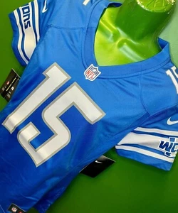 NFL Detroit Lions Golden Tate #15 Game Jersey Women's Small NWT - Picture 1 of 8