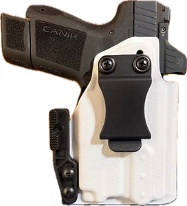 Fits Canik Mete MC9 w/ PL Mini 2(IWB)Holster-Optic cut-Adjustable Cant&Retention - Picture 1 of 30
