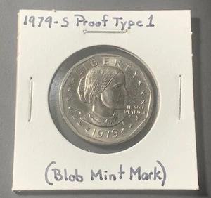1979 S Susan B Anthony Dollar Münze PP Typ 1 - Bild 1 von 6