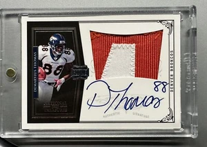 2011 National Treasures Demaryius Thomas Rookie Patch Autograph..#ed 14/99!!RIP! - Picture 1 of 2