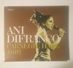 Carnegie Hall by Ani DiFranco (CD, Apr-2006, Righteous Babe Records) - Bild 1 von 2