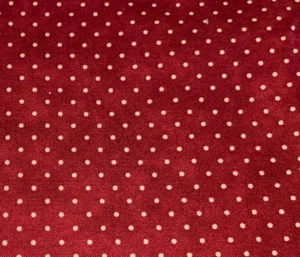 By 1/2 Yd "Essential Dots" by Moda Dark Red Blender Cotton Quilt Fabric - Picture 1 of 6