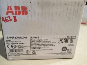 ABB AI581-S 1SAP282000R0001 Safety Analog Input Module **NEW** - Picture 1 of 5
