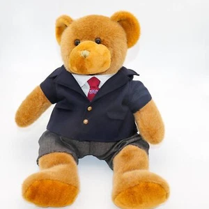 Bear in Suit with Tie, Custom, Toy Factory, SMH Logo, School, Keepsake, Custom T - Picture 1 of 7
