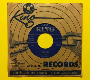 Bill Doggett Flying Home b/w Hippy Dippy King 5096 With Sleeve - Picture 1 of 4