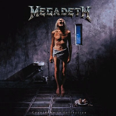 MEGADETH Countdown to Extinction BANNER 3x3 Ft Fabric Poster Flag album band art - Image 1 of 3