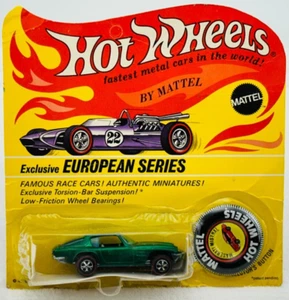 Hot Wheels Redline MASERATI MISTRAL Green HK NEW in EURO BLISTERPACK !!! - Picture 1 of 6
