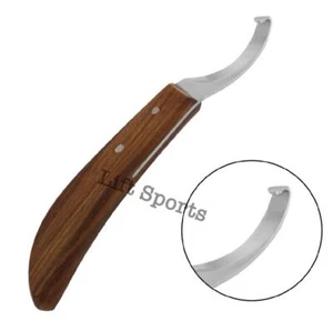 8.5 Inches Horse Farrier Hoof Knife Tool Cattle Care Equine Right Handed Curve - Picture 1 of 1