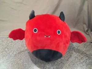 Squishmallow Flip-A-Mallow Halloween 12"  Dante Demon Tally Witch Tabby Cat - Picture 1 of 5