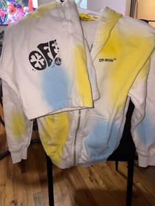 Boys size 8 Off White Set - Shorts w Sweater - Picture 1 of 6