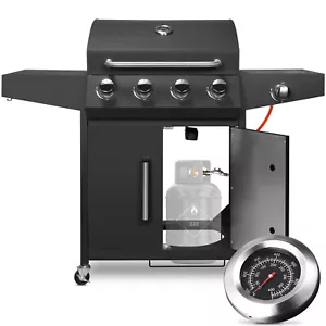 Gasgrill Grandhall 4+1 Brenner Grillwagen Grill Gas Outdoor Gartenkamin Garten - Bild 1 von 6