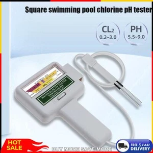PH-Chlor-Messgerät-Tester, 2-in-1-Wasser-Chlor-Tester, Spa-Schwimmbad-Checker - Bild 1 von 12