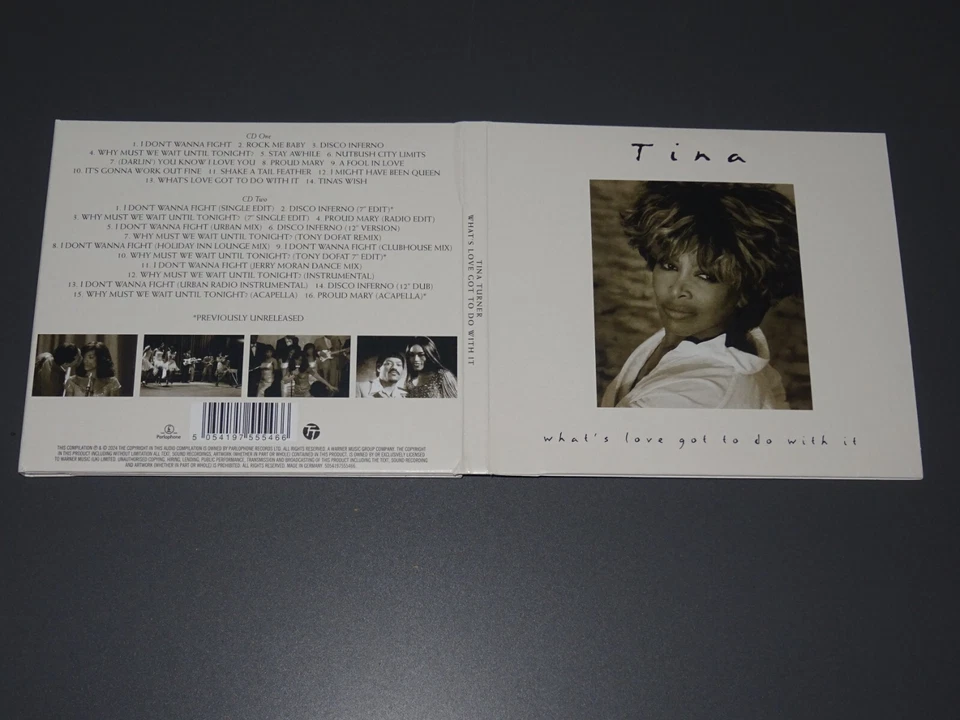 TINA TURNER - WHAT'S LOVE GOT TO DO (30TH) / DIGIPACK 2-CD-SET 2024 (MINT-) - Bild 1 von 1