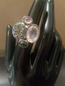 Milor Sterling Silber Ring Made In Italy .925 Funky & Fun Größe 6 - Bild 1 von 8