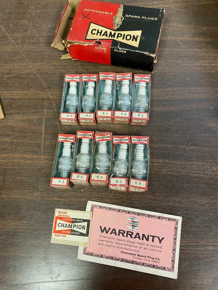 ¿Rolls Royce 1936-39? JUEGO DE (10) BUJÍAS PHANTOM III V12 NOS CHAMPIONS Foto 1 de 1