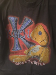 2000 Korn Sick And Twisted Music Tour T-Shirt XL - Bild 1 von 2