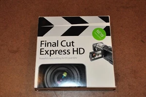 Apple Final Cut Express HD MA261Z/A Version 3.5 Software, Video Editing - Picture 1 of 3