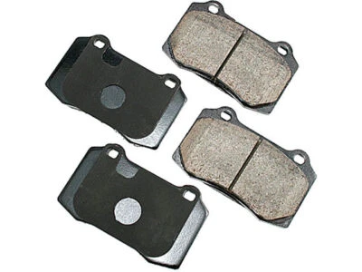 Para 1998-2003 Jaguar XJ8 conjunto de pastilhas de freio traseiras Akebono 38749RX 1999 2000 2001 2002 - Imagem 1 de 2