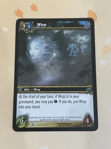 Juego de cartas coleccionables World of Warcaft, Wisp, Through the Dark Portal 197/319, LP - Imagen 1 de 2