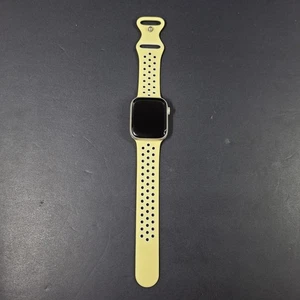 Apple Watch Series 8 45MM Starlight A2774 Aluminum&Ceramic Case GPS<E S/M Band - Photo 1 sur 7