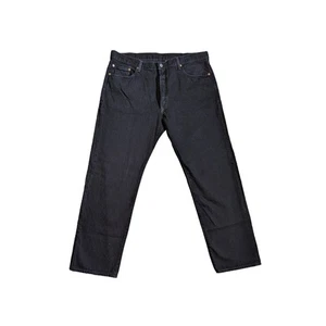 Vintage Y2K Levi 501 Jeans Black Faded Colombia Button Fly Mens 40 Pant Denim - Picture 1 of 8