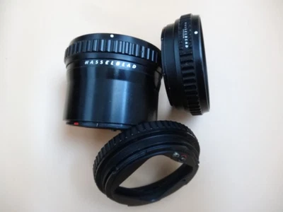 Lot  de 3 bagues allonge HASSELBLAD ( 55mm - 21mm - 10mm) - Photo 1/3