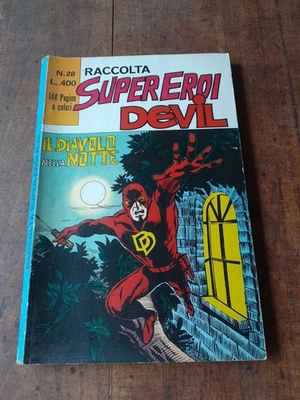 RACCOLTA SUPEREROI EDITORIALE CORNO DEVIL  NUMERO 28 ANNO 1974 - Immagine 1 di 2