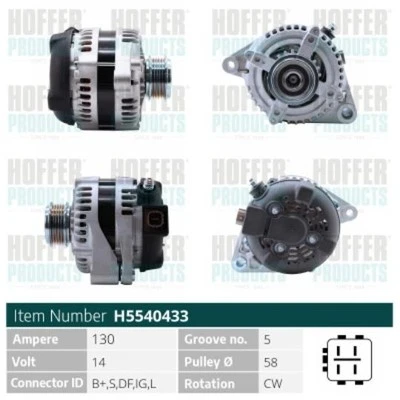 ALTERNATORE TOYOTA RAV 4 II COROLLA (E12) - Immagine 1 di 4