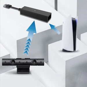 Schlanker schwarzer USB 3 0 Adapter zum Anschluss für PS VR an für PS5 Konsole - Afbeelding 1 van 12