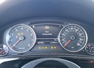 Touareg 2014 equipo original velocímetro calibre grupo 185 k millas Volkswagen Foto 1 de 4