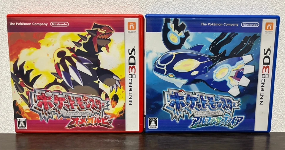 Pocket Monsters Pokemon Omega Ruby & Alpha Sapphire Nintendo 3DS Japanese ver - Image 1 of 4