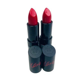 Rossetto Rimmel London Lasting Finish Kate Moss n. Confezione da 2 Rosetto Rouge HTF - Foto 1 di 2